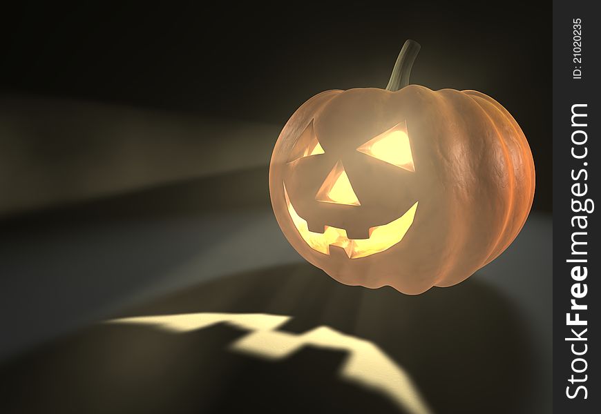 Devil Halloween - 3d rendered image