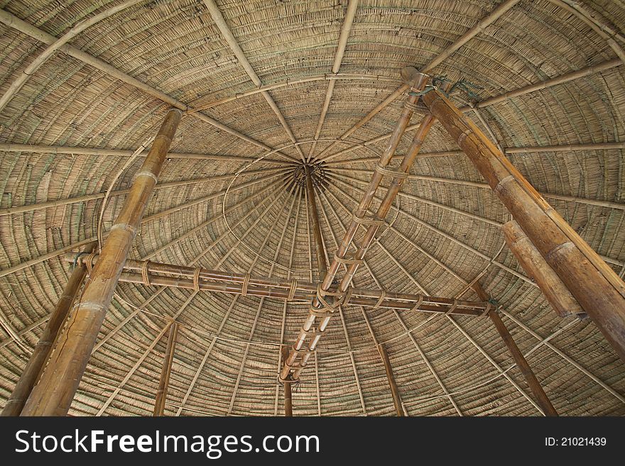 Bamboo Roof Texture