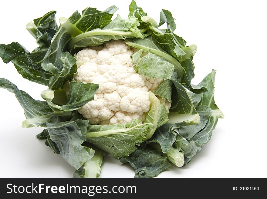 Cauliflower With Leaves