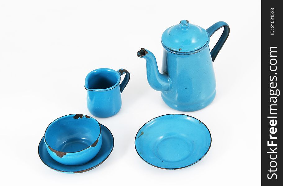 Blue Enamel Kitchenware