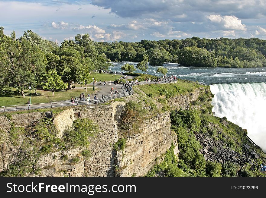 USA side of Niagara falls