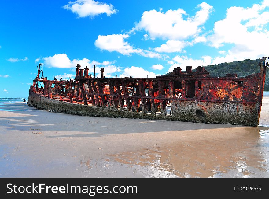 SS Maheno Shipwreck, Fraser Island, Australia