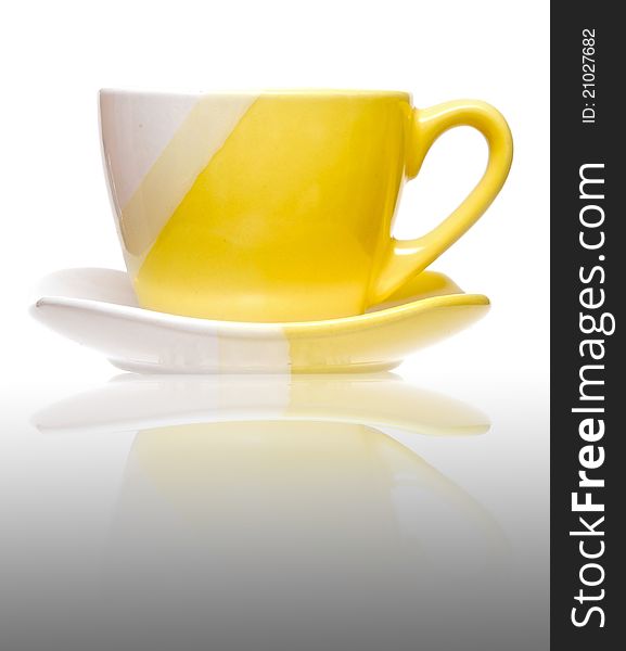 Yellow Coffee Cup