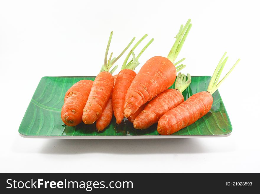The Fresh Carrot on dish