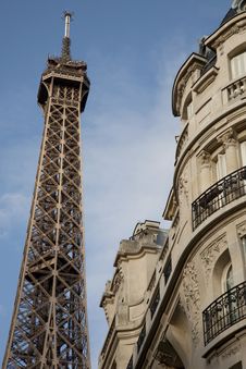 Eiffel Tower In Paris, France Royalty Free Stock Image Eiffel Tower In Paris, France Royalty Free Stock Image