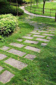 Greensward Walkway Stock Images Greensward Walkway Stock Images