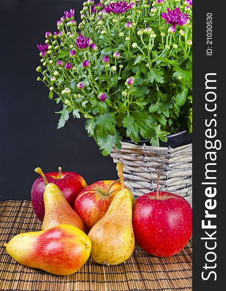 Fruit With Flowers