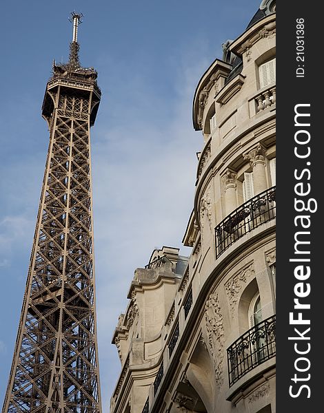 Eiffel Tower in Paris, France