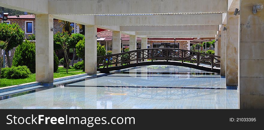 Kemer Center Fountain