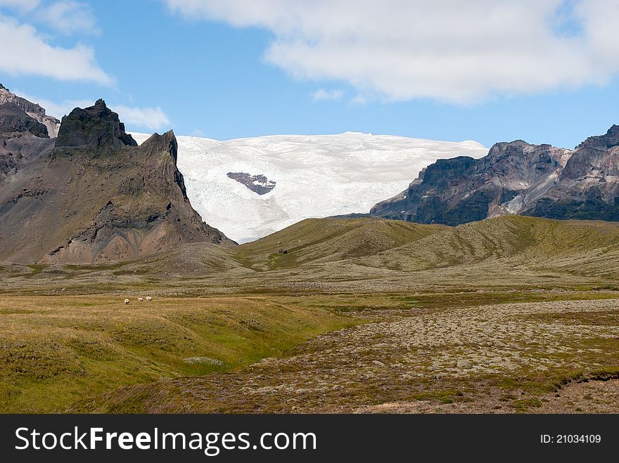 Glacier In Iceland