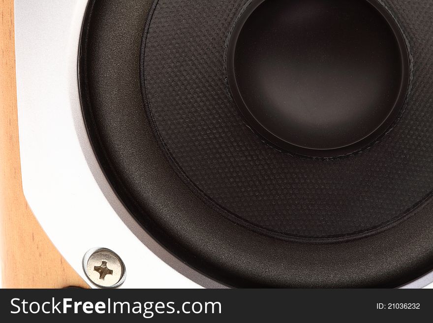 Multimedia black audio speaker background music loudspeaker