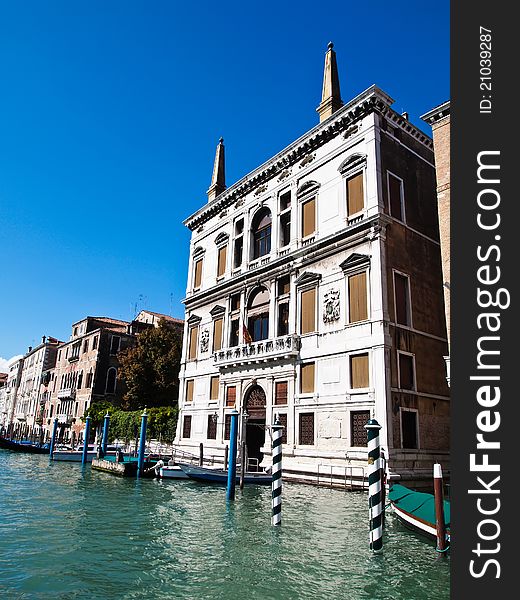 View Of Grand Canal , Venice Italy