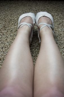 Ballet Dancer Legs Royalty Free Stock Photos Ballet Dancer Legs Royalty Free Stock Photos