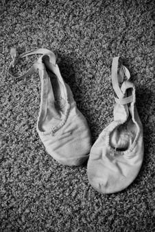 Canvas Ballet Slippers Stock Images Canvas Ballet Slippers Stock Images