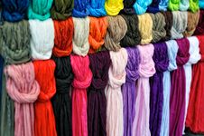 Silk Scarfs Stock Images Silk Scarfs Stock Images