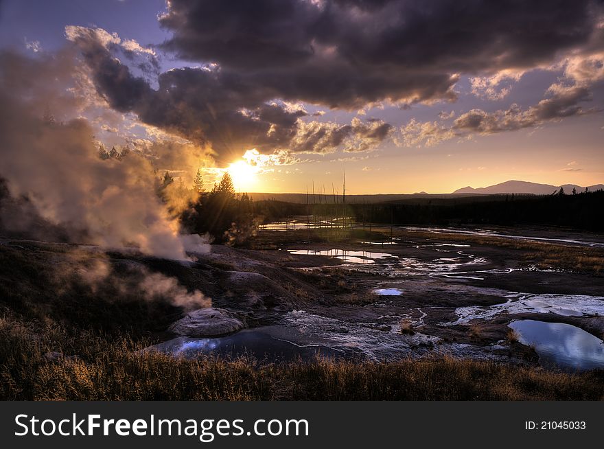 Norris Geyser Basin