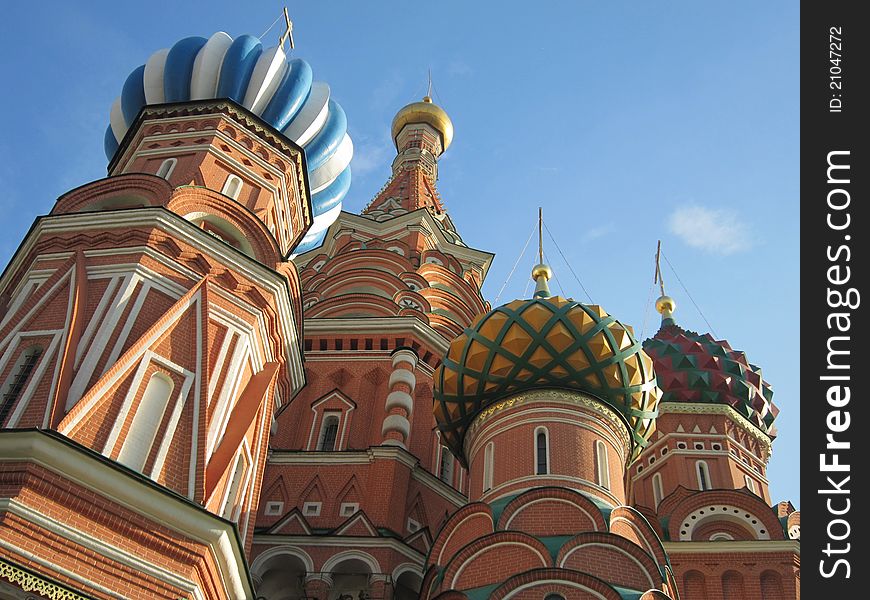 Saint Basil Cathedral, Moscow, Red Square, Russia. Saint Basil Cathedral, Moscow, Red Square, Russia