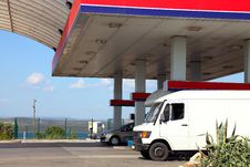 Gas Station Royalty Free Stock Photos Gas Station Royalty Free Stock Photos
