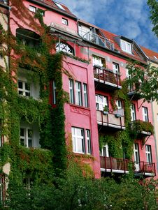 Overgrown Building Stock Image Overgrown Building Stock Image