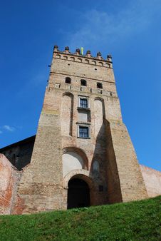 Ancient Gate And Tower, Fortress Of Lyuborta Royalty Free Stock Images Ancient Gate And Tower, Fortress Of Lyuborta Royalty Free Stock Images