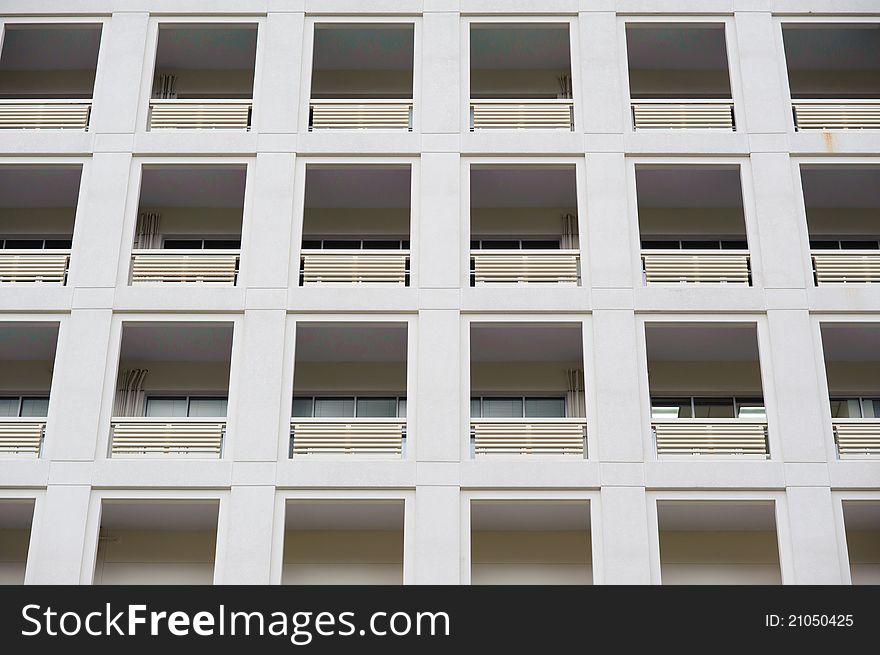 Abstract Condo Apartment Windows