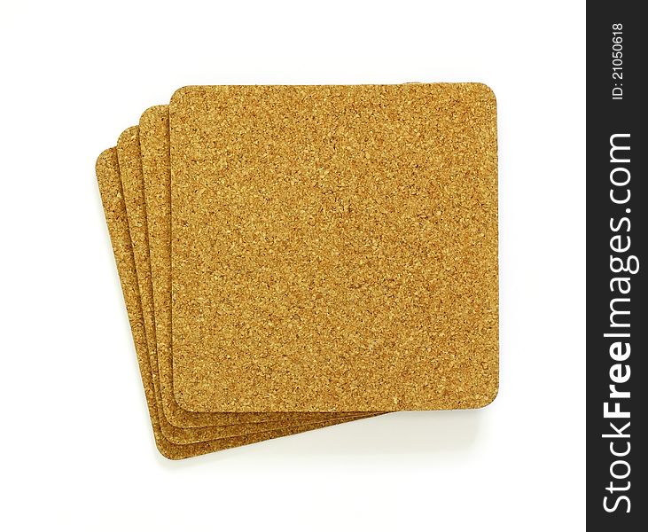 Stack of cork sheet