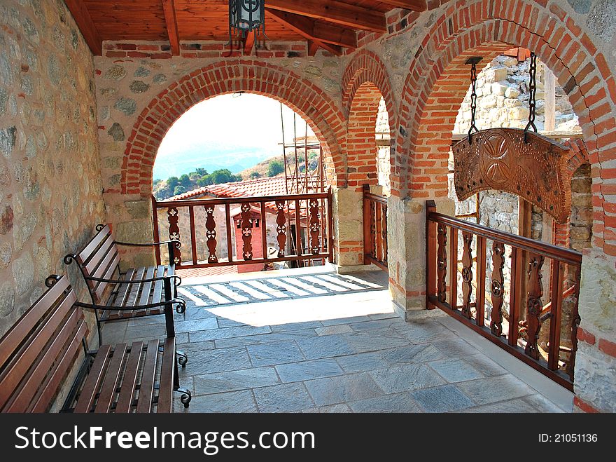 balcony monastery