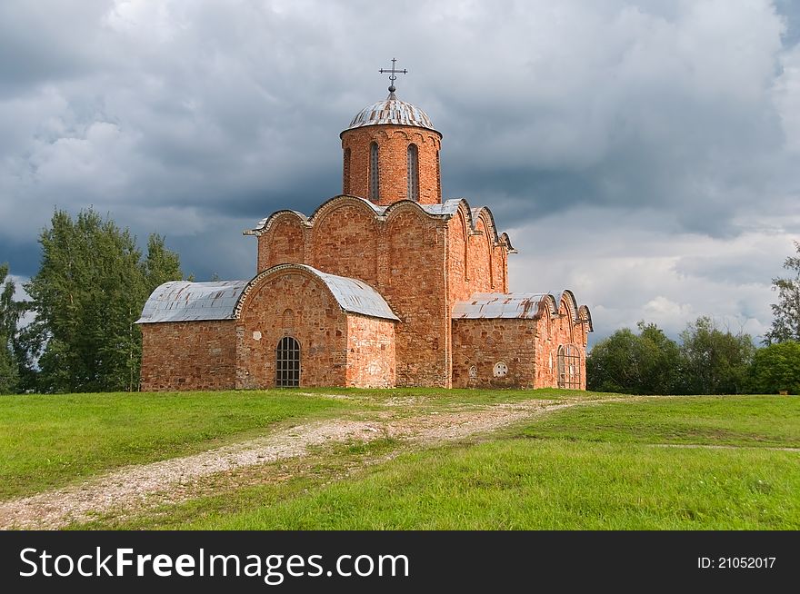 Church of the Transfiguration (the Savior on Kovalev). Veliky Novgorod. Church of the Transfiguration (the Savior on Kovalev). Veliky Novgorod