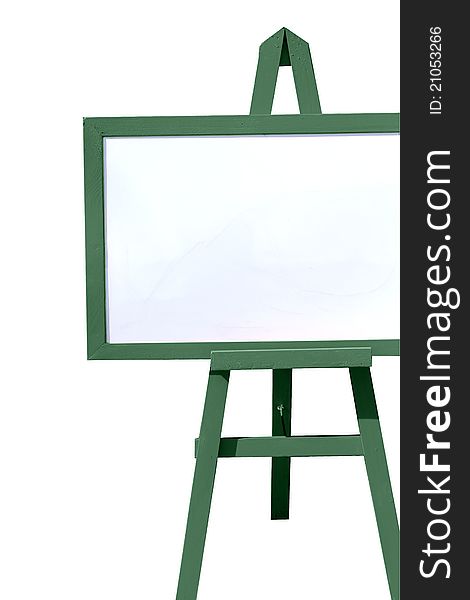White boards to write messages or draw publicity. White boards to write messages or draw publicity.