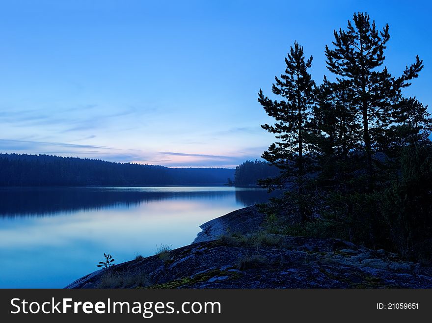 Ladoga Before Dawn