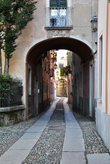 Narrow Street Royalty Free Stock Photography