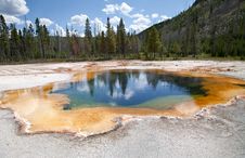 Black Sand Basin In Yellowstone National Park Royalty Free Stock Photos Black Sand Basin In Yellowstone National Park Royalty Free Stock Photos