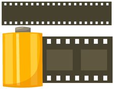 Film Roll Royalty Free Stock Photography Film Roll Royalty Free Stock Photography