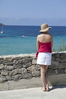 Looking Out To Sea Stock Image Looking Out To Sea Stock Image