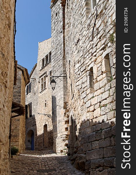 An old village in the south of france