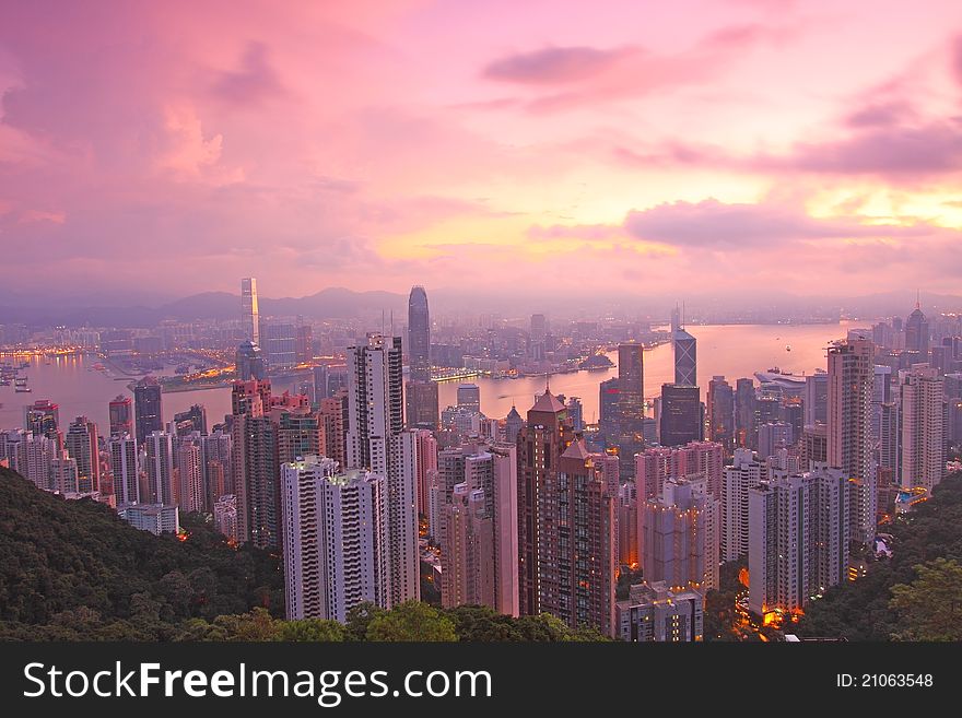 Hong Kong Sunrise