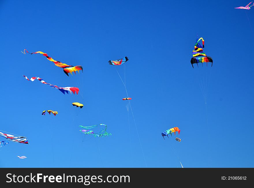 The Longbeach Washington annual kite festival