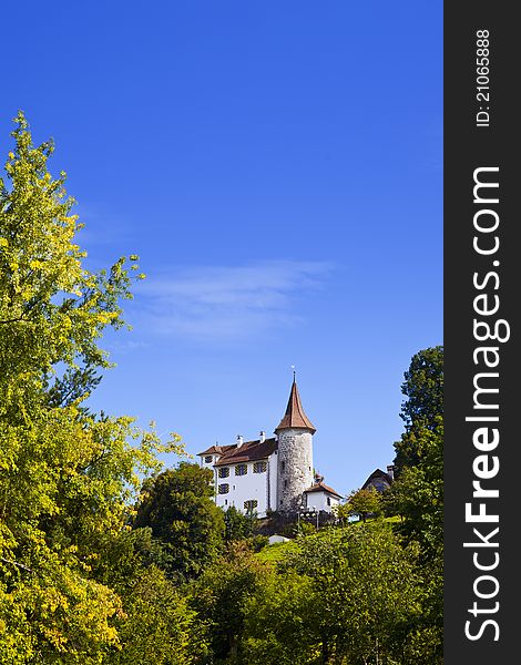 Old Castle in the city of Kriens, Lucerne, Switzerland