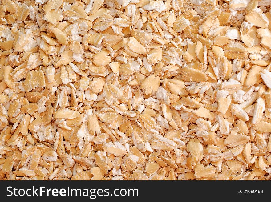 Oat background. vegetarian food. raw state