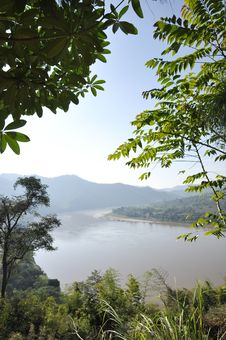 River Mountain Nature Mekong Forest Thailand Stock Photo River Mountain Nature Mekong Forest Thailand Stock Photo
