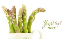 Fresh Green Asparagus Royalty Free Stock Photos Fresh Green Asparagus Royalty Free Stock Photos