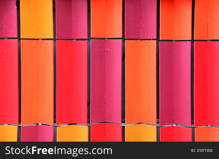 Colorful Interlocking Coloured Roof Tiles on display