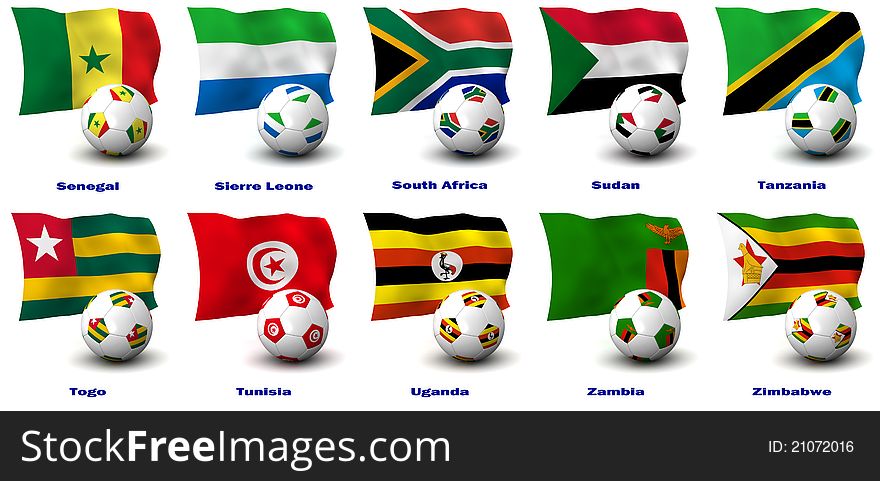 African Soccer Nations - 4 Of 4