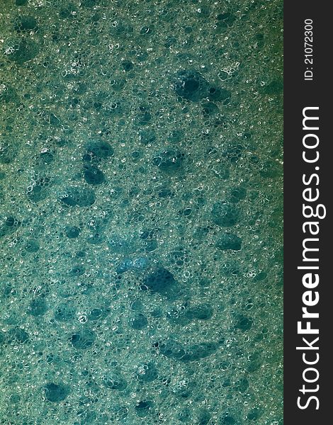 Blue Sponge structure texture background