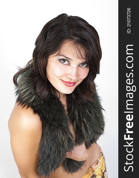 The Young Woman In The Fur Collar.