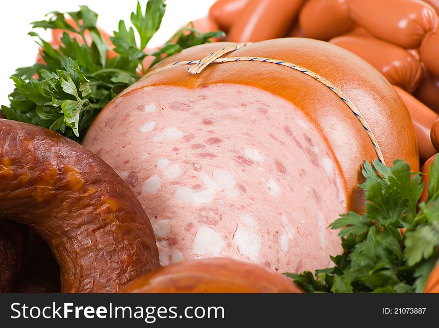 Sausages And Ham