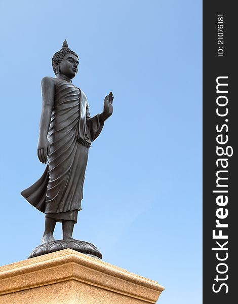 Buddha Statue in Thailand's Temple