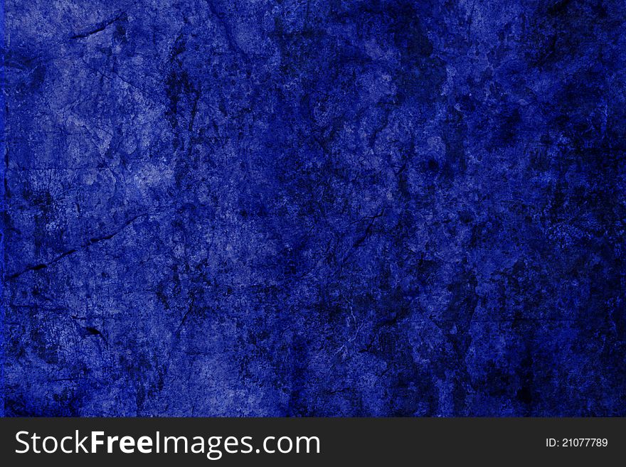 Blue Grunge Surface, Background