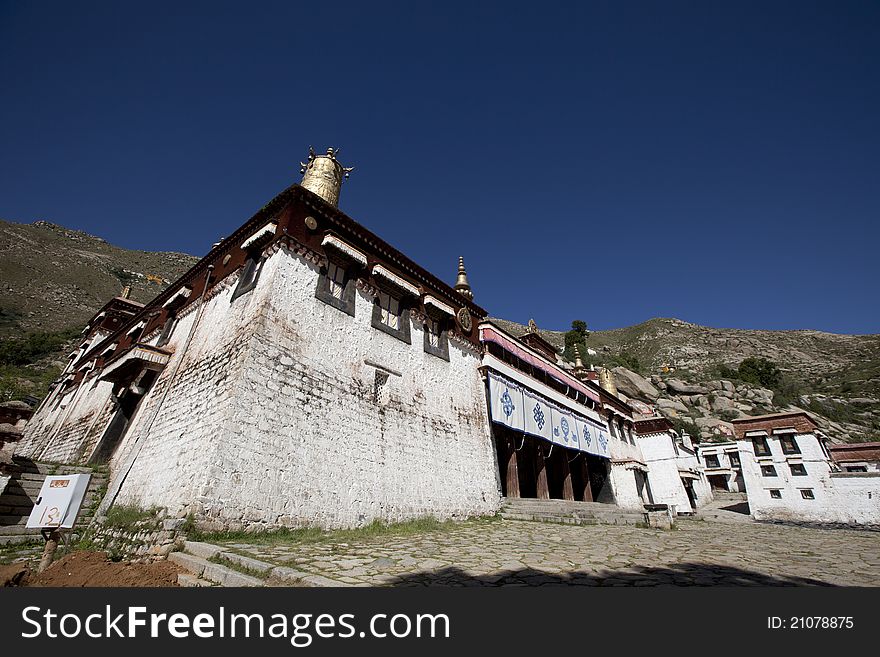 This picture was taken in Tibet Sera Monastery in August, 2011. This picture was taken in Tibet Sera Monastery in August, 2011