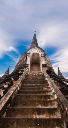 Stairway To Top Of Pagoda Stock Image Stairway To Top Of Pagoda Stock Image